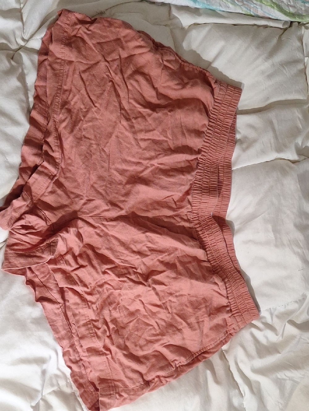 Old Navy Linen Coral Shorts 2x